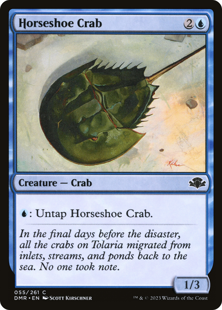 Horseshoe Crab [Dominaria Remastered]-1