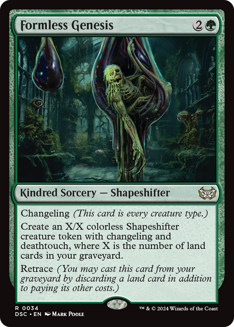 Formless Genesis [Duskmourn: House of Horror Commander]-1