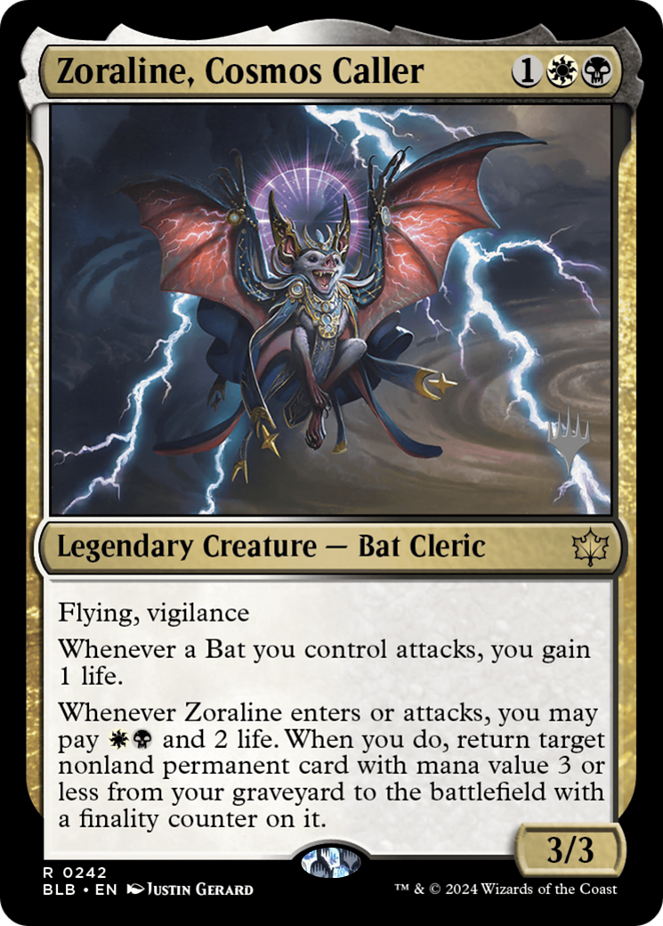 Zoraline, Cosmos Caller (PPBLB-242) - Bloomburrow Promos-1