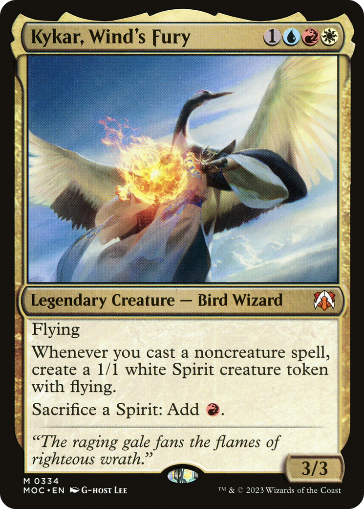 Kykar, Wind's Fury [March of the Machine Commander]-1