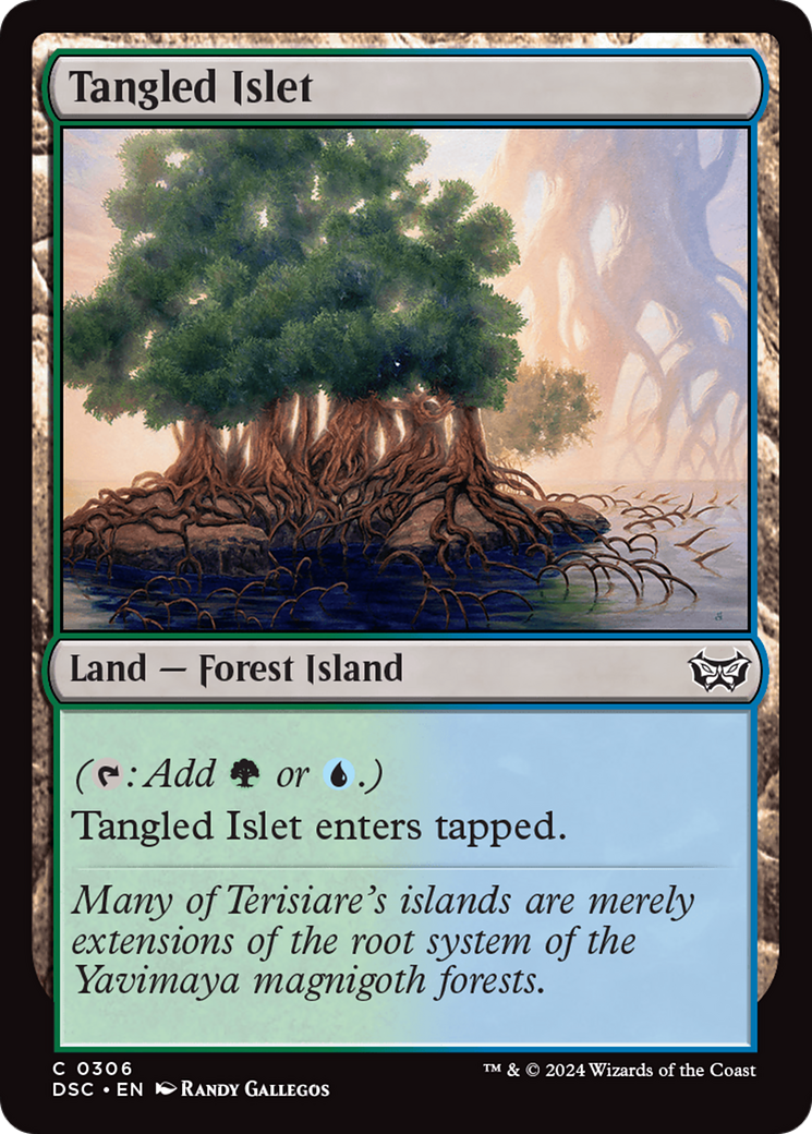 Tangled Islet [Duskmourn: House of Horror Commander]-1