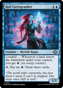 Roil Cartographer (Ripple Foil) [Modern Horizons 3]-1