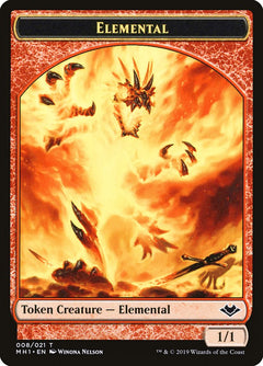 Marit Lage (006) // Elemental (008) Double-Sided Token [Modern Horizons Tokens]-2