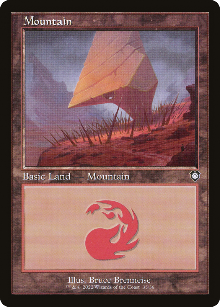 Mountain (035) (Retro) [The Brothers' War Commander]-1