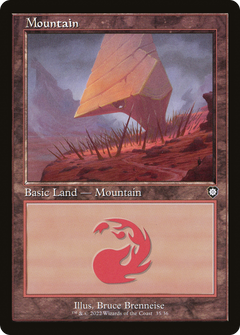 Mountain (035) (Retro) [The Brothers' War Commander]-1