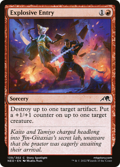 Explosive Entry [Kamigawa: Neon Dynasty]-1