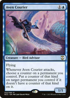 Aven Courier [Streets of New Capenna Commander]-1