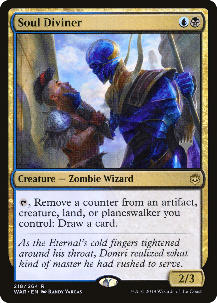 Soul Diviner (Promo Pack) [War of the Spark Promos]-1