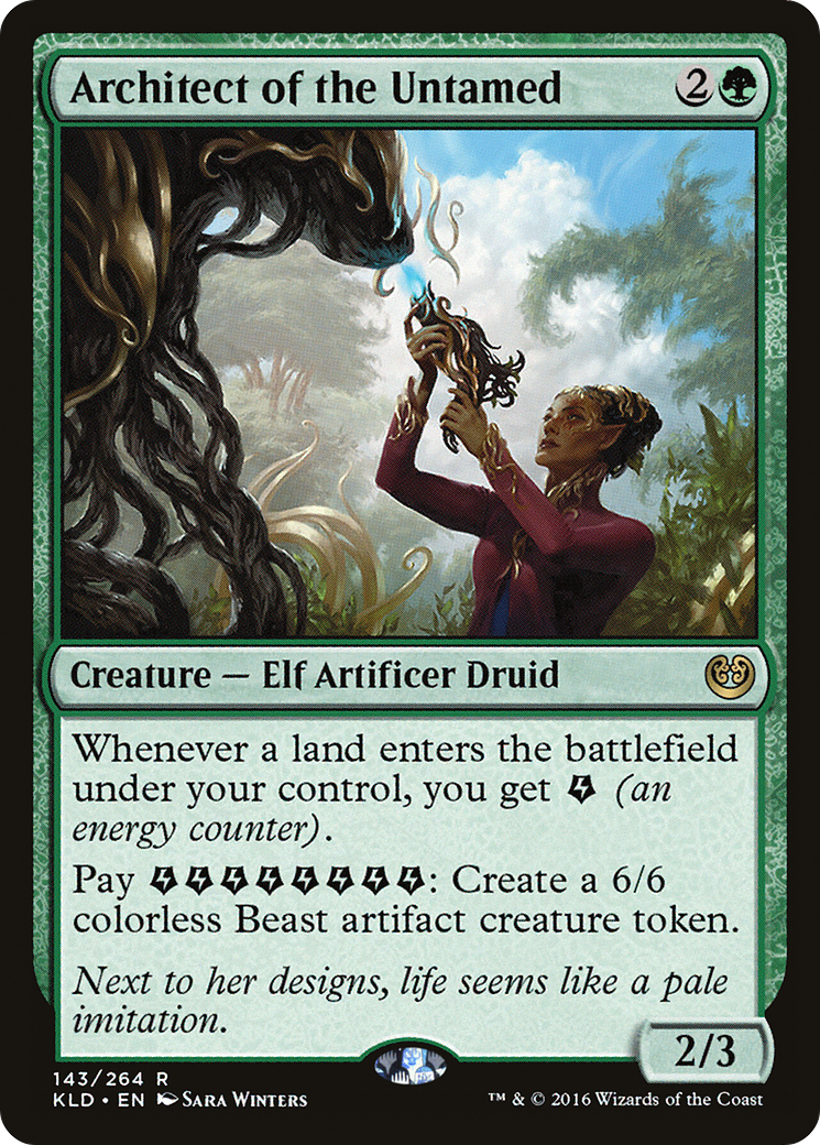 Architect of the Untamed [Kaladesh]-1