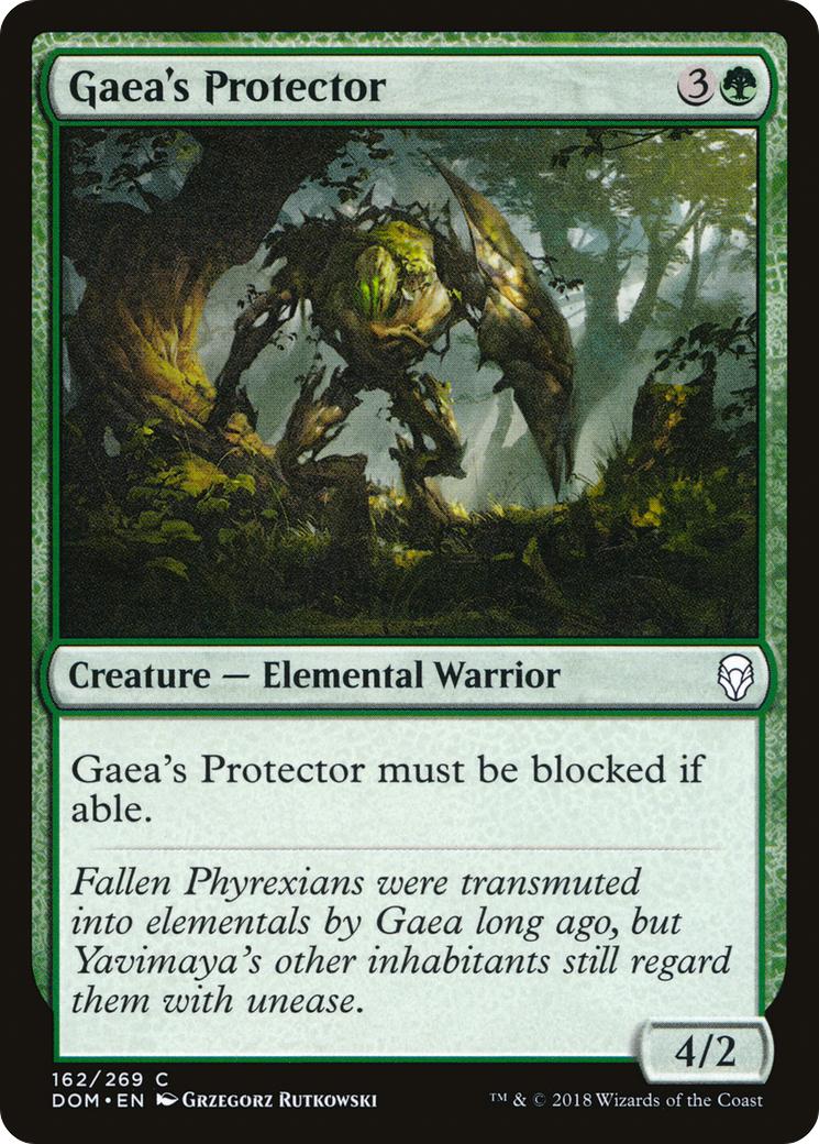 Gaea's Protector [Dominaria]-1