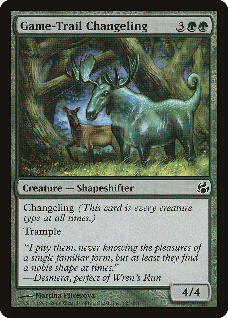 Game-Trail Changeling [Morningtide]-1