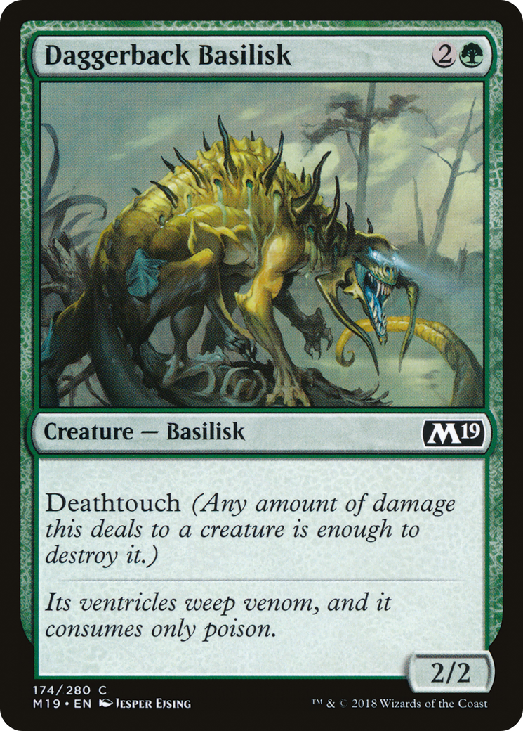 Daggerback Basilisk [Core Set 2019]-1