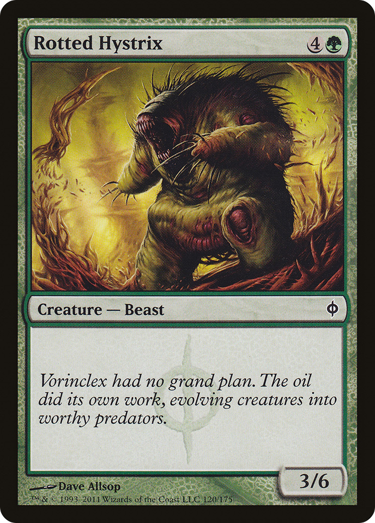 Rotted Hystrix [New Phyrexia]-1