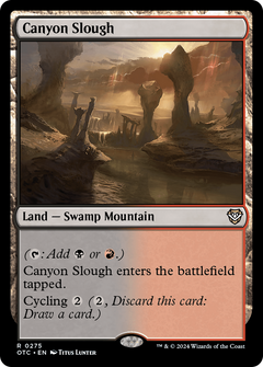 Canyon Slough [Outlaws of Thunder Junction Commander]-1
