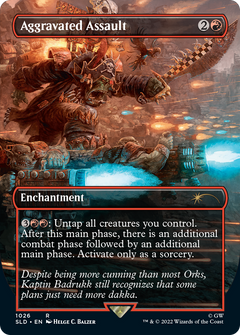 Aggravated Assault (Borderless) [Secret Lair Drop Series]-1