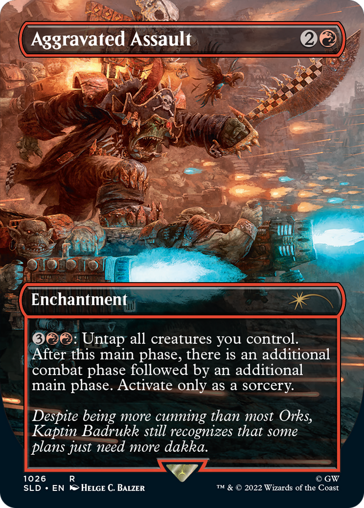 Aggravated Assault (Borderless) [Secret Lair Drop Series]-1