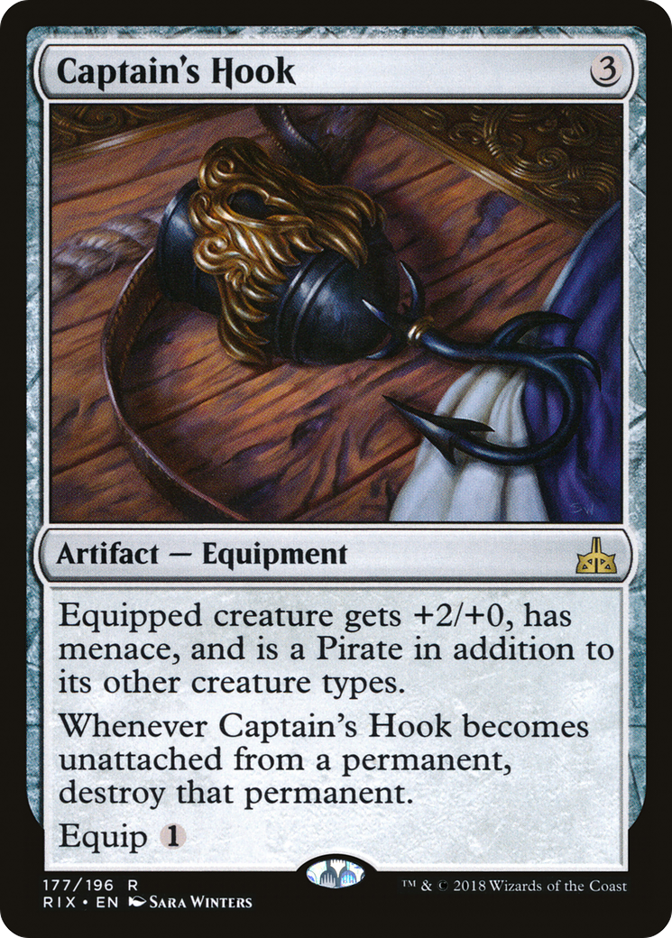 Captain's Hook [Rivals of Ixalan]-1