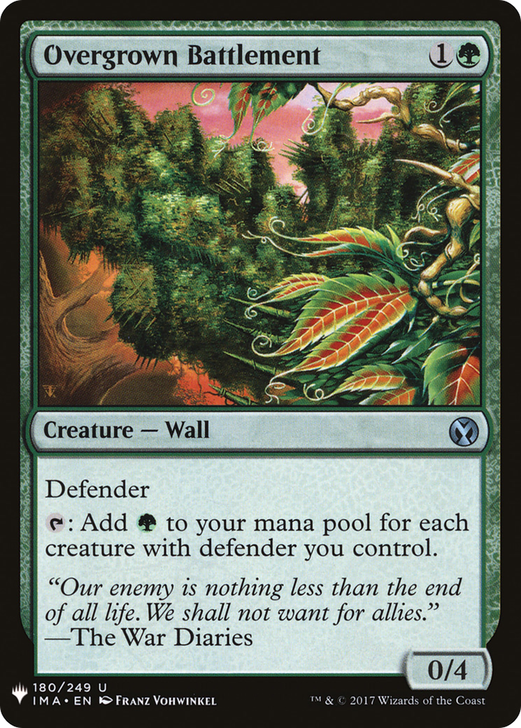 Overgrown Battlement [Mystery Booster]-1