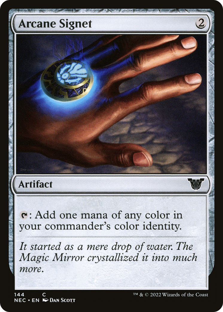 Arcane Signet [Kamigawa: Neon Dynasty Commander]-1