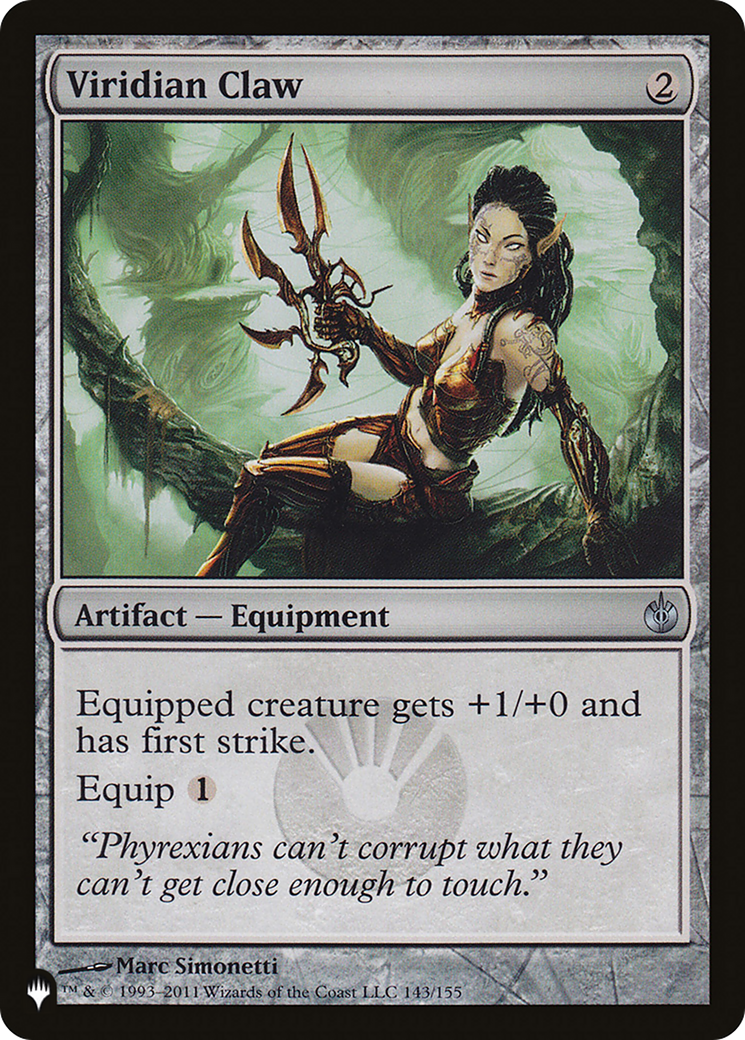 Viridian Claw (LIST-143/155) - The List