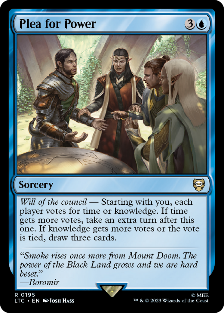 Plea for Power [The Lord of the Rings: Tales of Middle-Earth Commander]-1
