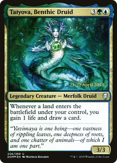 Tatyova, Benthic Druid [Dominaria Prerelease Promos]-1