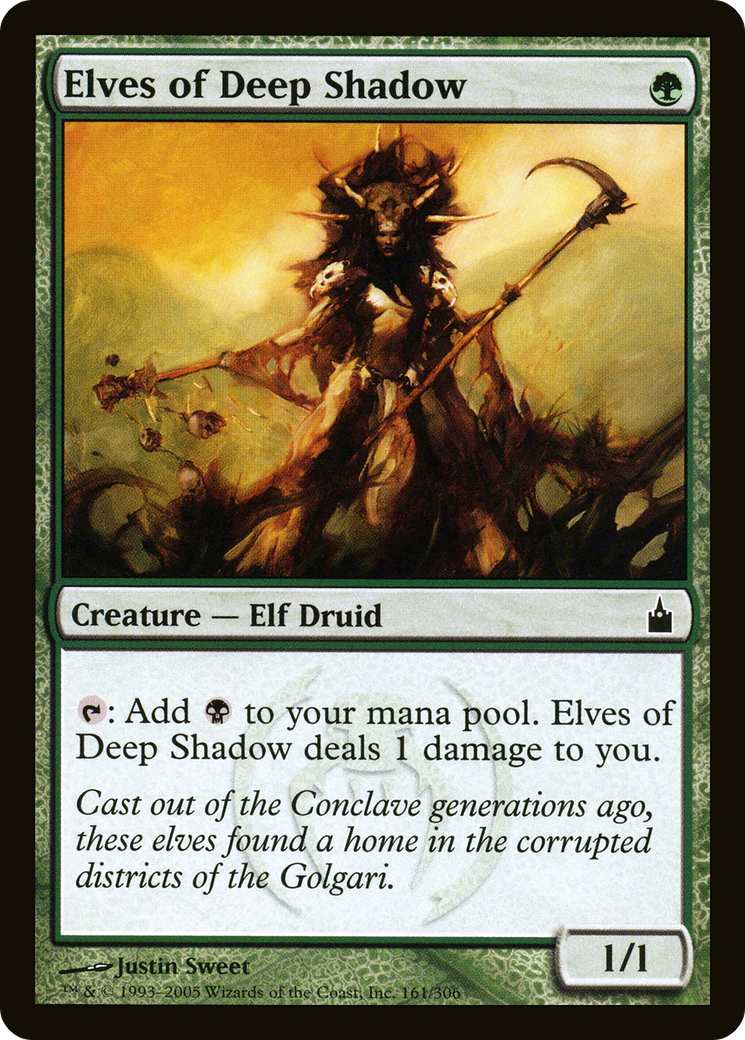Elves of Deep Shadow [Ravnica: City of Guilds]-1