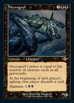 Necrogoyf (Retro Foil Etched) [Modern Horizons 2]-1