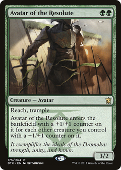 Avatar of the Resolute [Dragons of Tarkir]-1