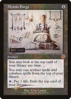 Mystic Forge (Retro Schematic) (Serialized) [The Brothers' War Retro Artifacts]-1