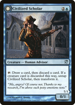Civilized Scholar // Homicidal Brute [Innistrad]-3