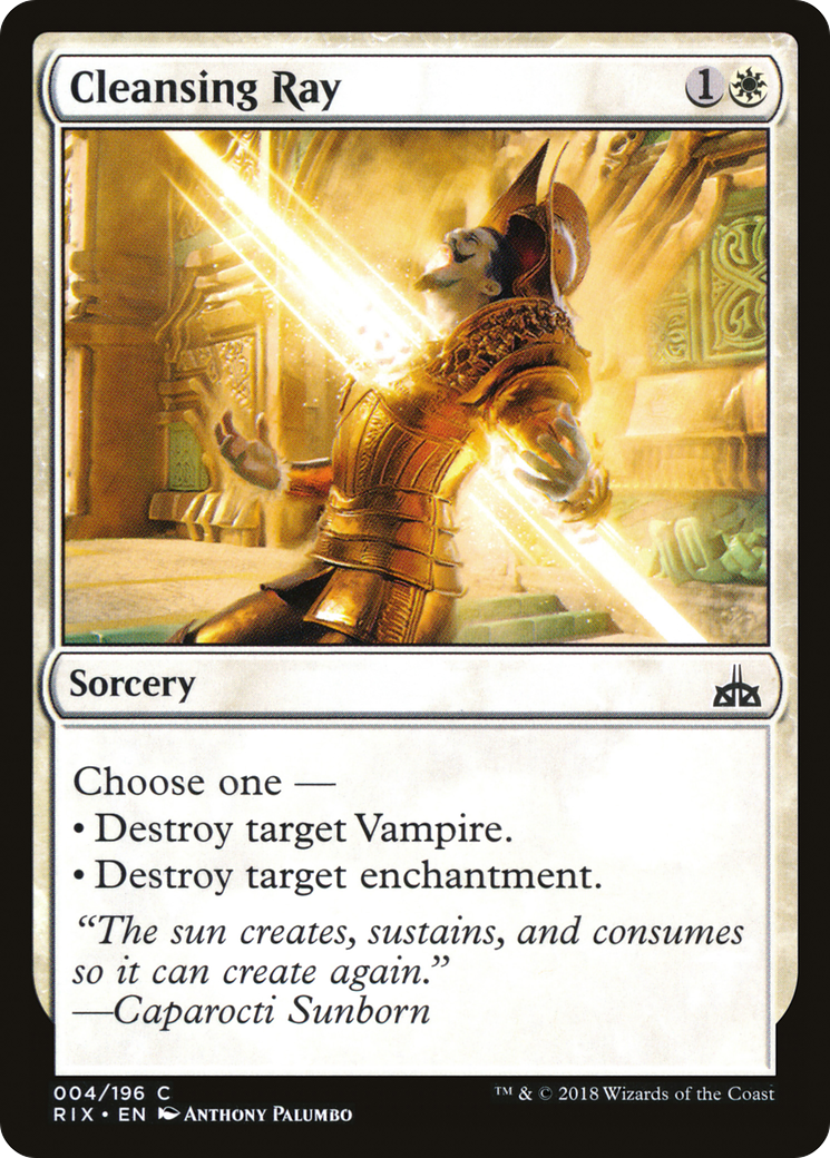 Cleansing Ray [Rivals of Ixalan]-1