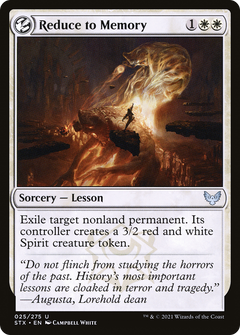 Reduce to Memory [Strixhaven: School of Mages]-1