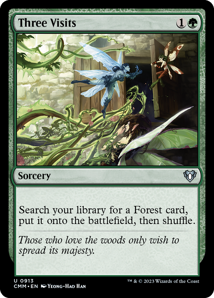 Three Visits [Commander Masters]-1