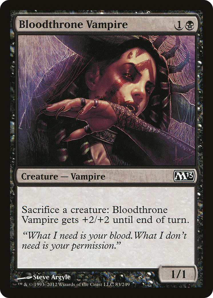 Bloodthrone Vampire [Magic 2013]-1