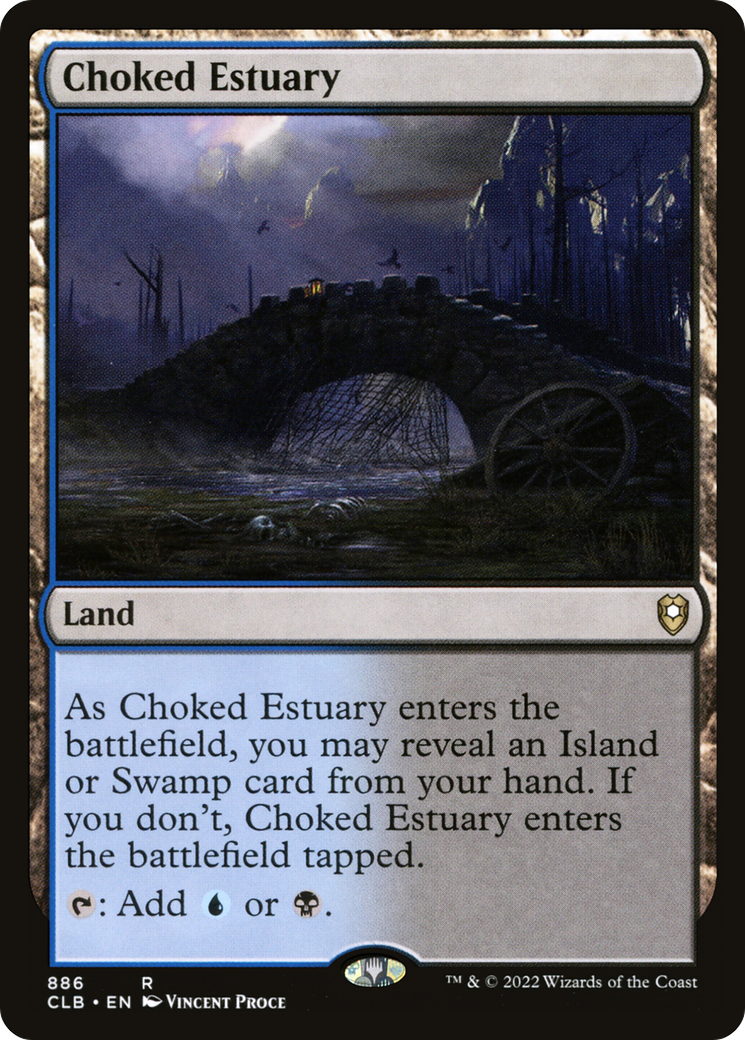 Choked Estuary [Commander Legends: Battle for Baldur's Gate]-1