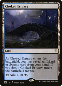 Choked Estuary [Commander Legends: Battle for Baldur's Gate]-1