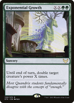 Exponential Growth [Strixhaven: School of Mages]-1