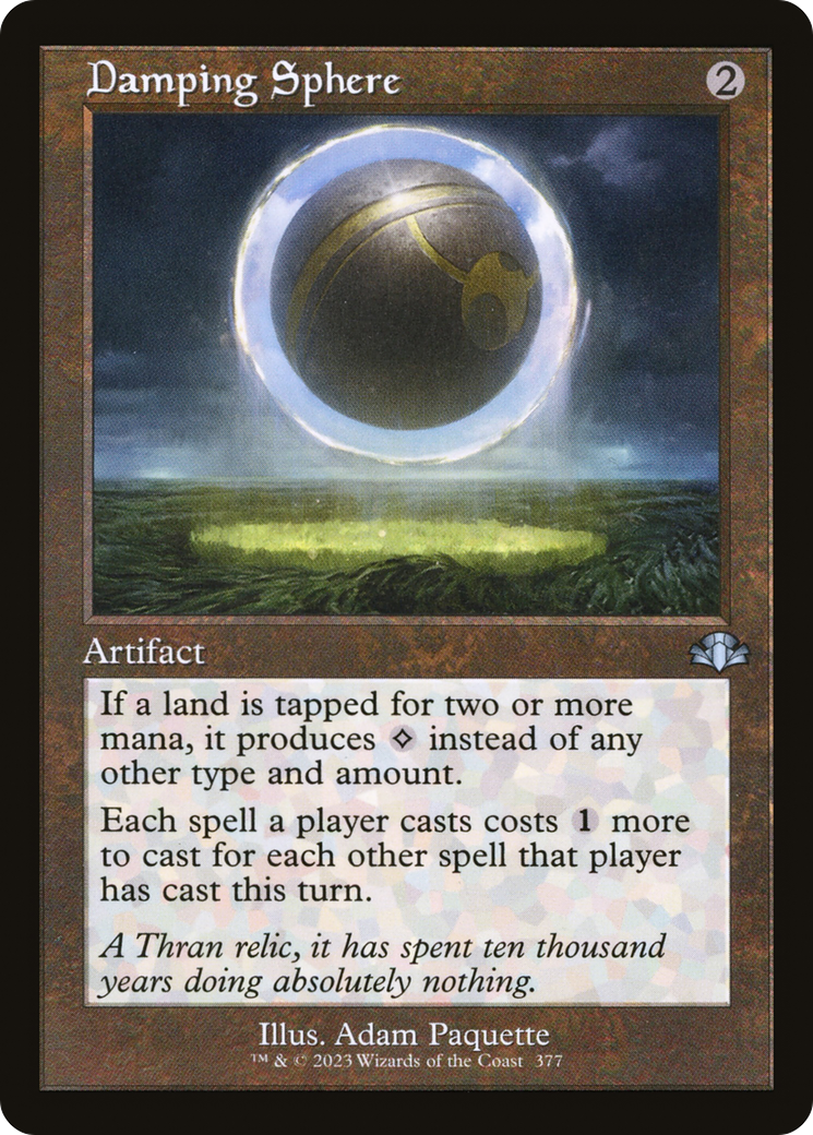 Damping Sphere (Retro) [Dominaria Remastered]-1