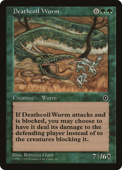 Deathcoil Wurm [Portal Second Age]-1