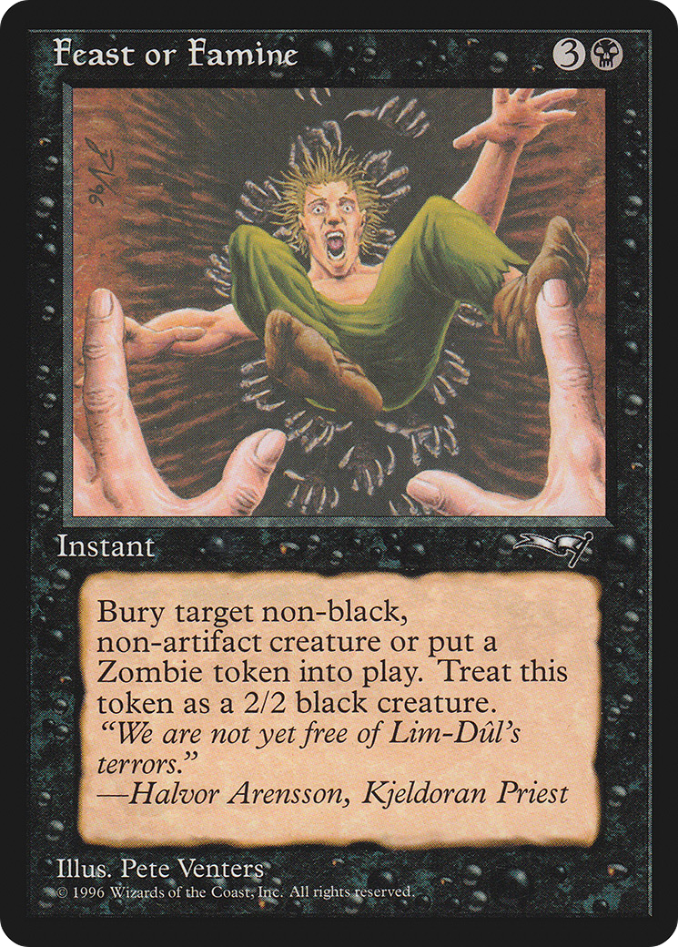 Feast or Famine (Face Pressed) [Alliances]-1