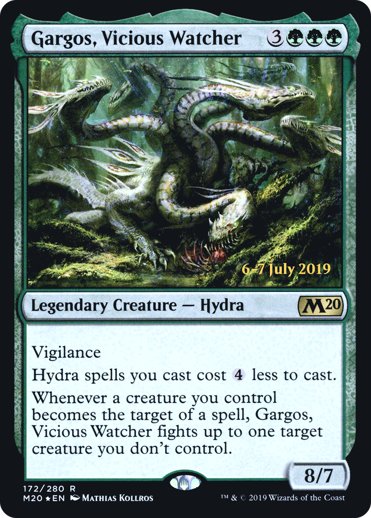 Gargos, Vicious Watcher [Core Set 2020 Prerelease Promos]-1