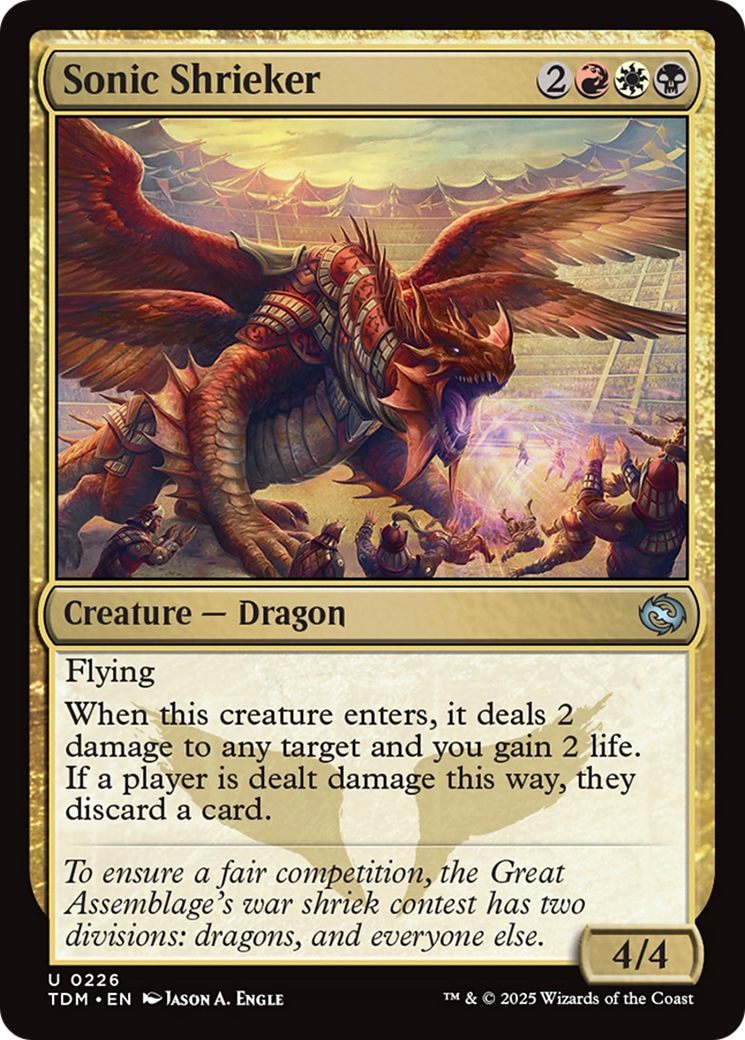 Sonic Shrieker [Tarkir: Dragonstorm]-1