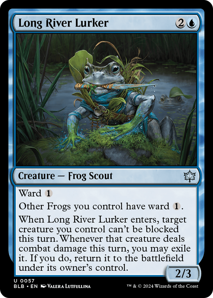 Long River Lurker [Bloomburrow]-1