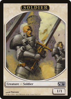 Soldier Token [Magic 2012 Tokens]-1
