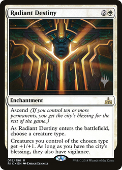 Radiant Destiny (Promo Pack) [Rivals of Ixalan Promos]-1