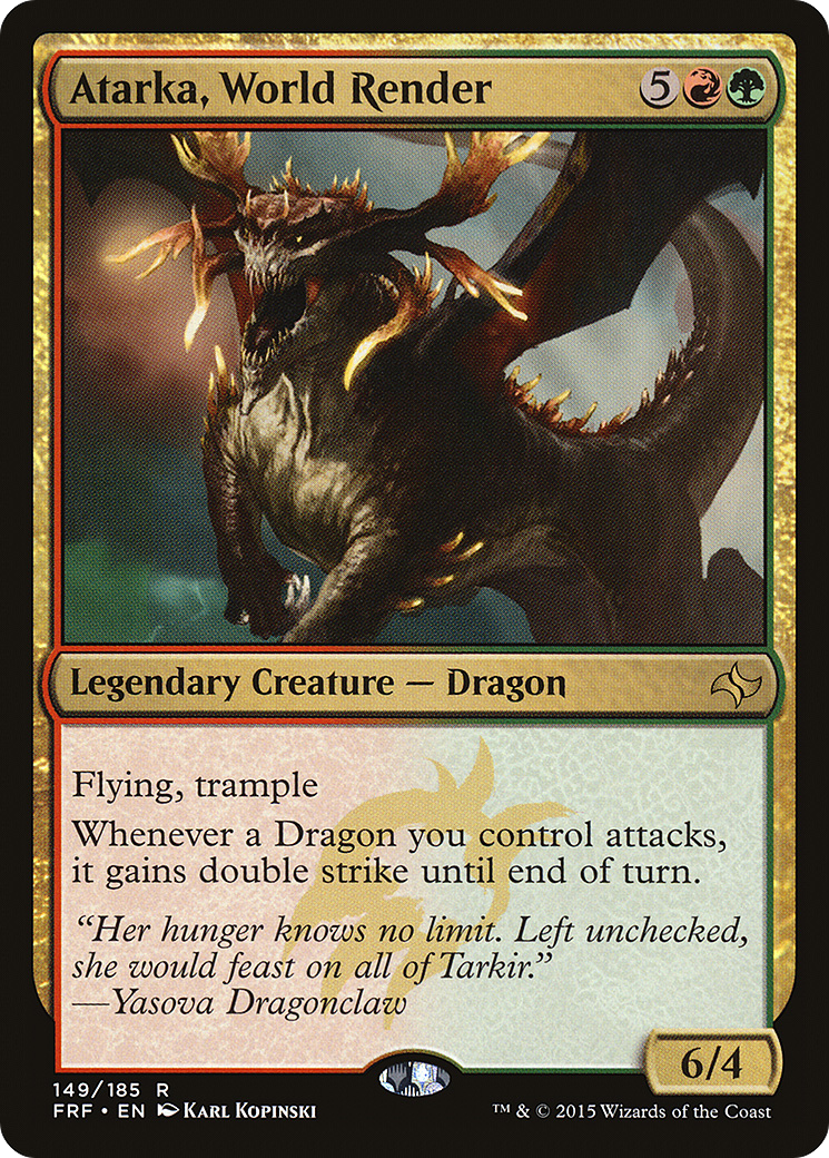 Atarka, World Render [Fate Reforged]-1