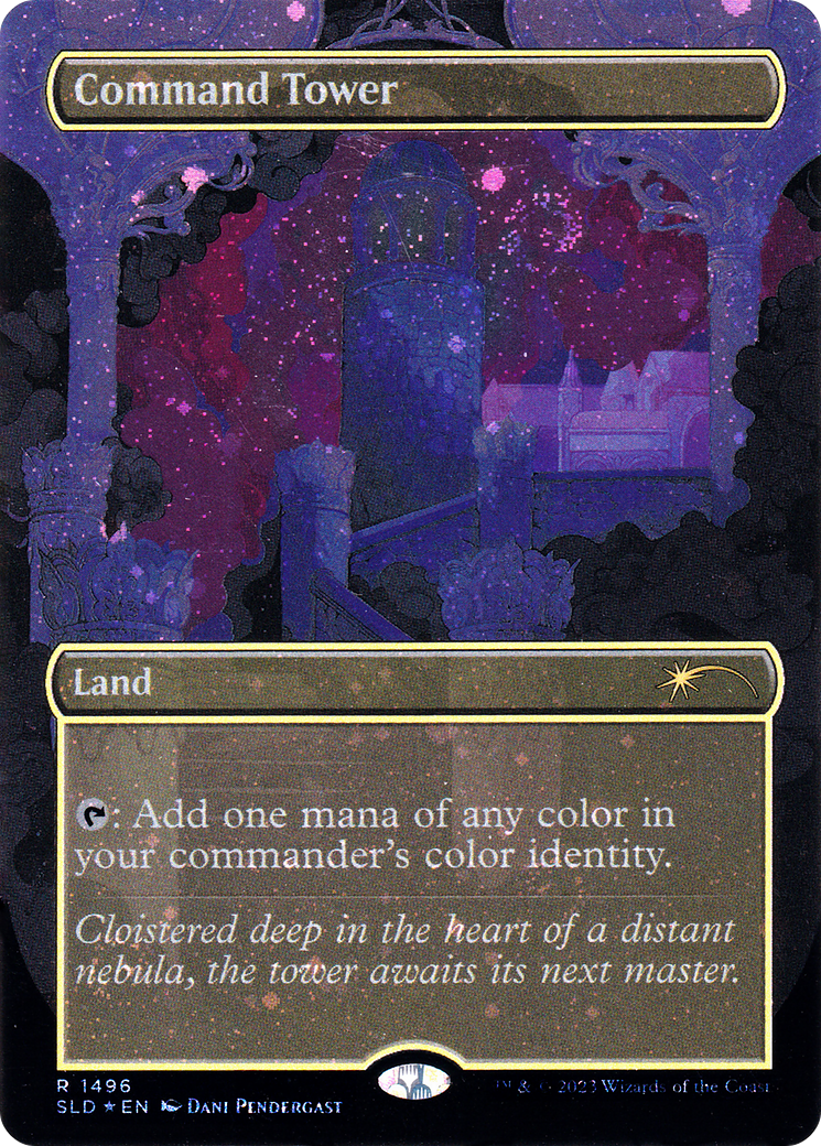 Command Tower (Galaxy Foil) [Secret Lair Drop Series]-1