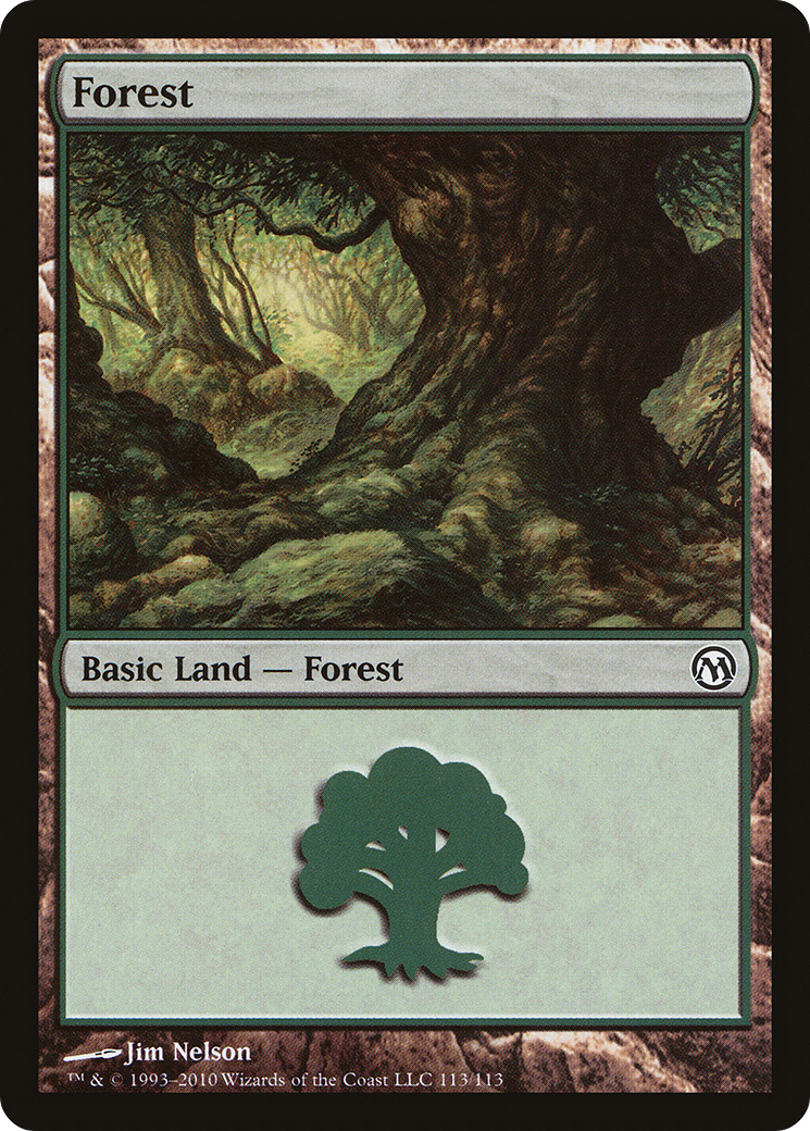 Forest (113) [Duels of the Planeswalkers]-1