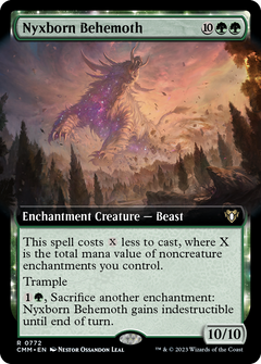 Nyxborn Behemoth (Extended Art) [Commander Masters]-1